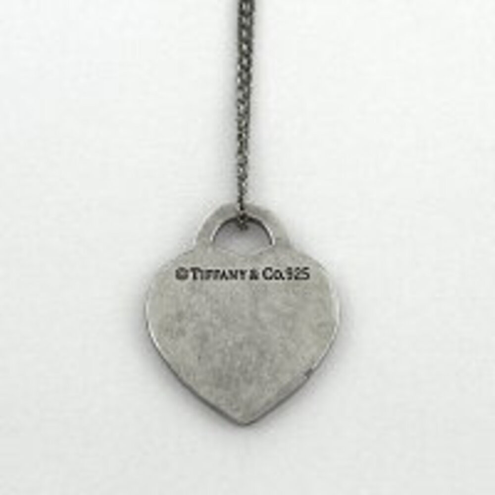 Tiffany Co to Necklace Heart Sterling Silver